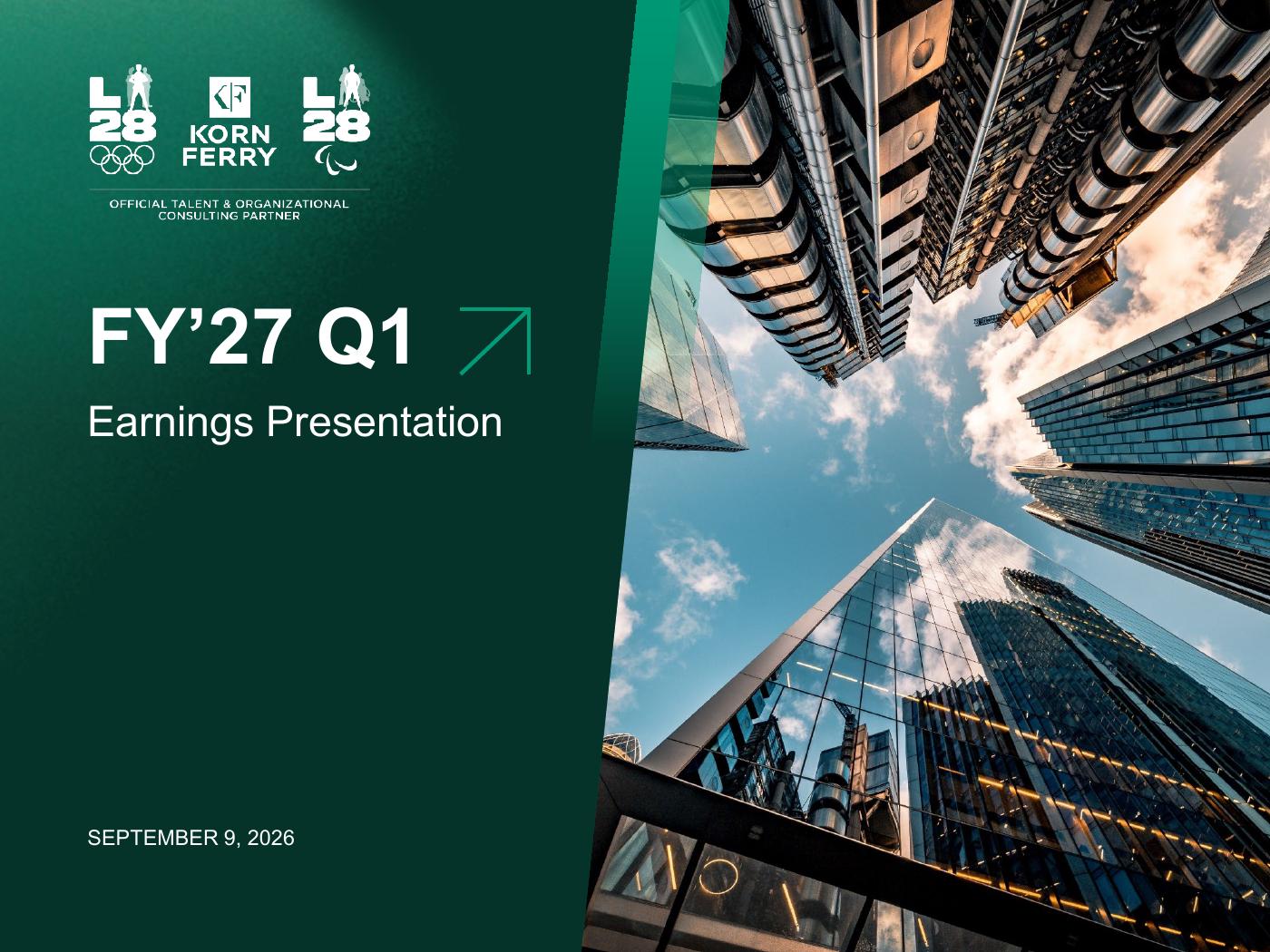 Q1 2027 presentation