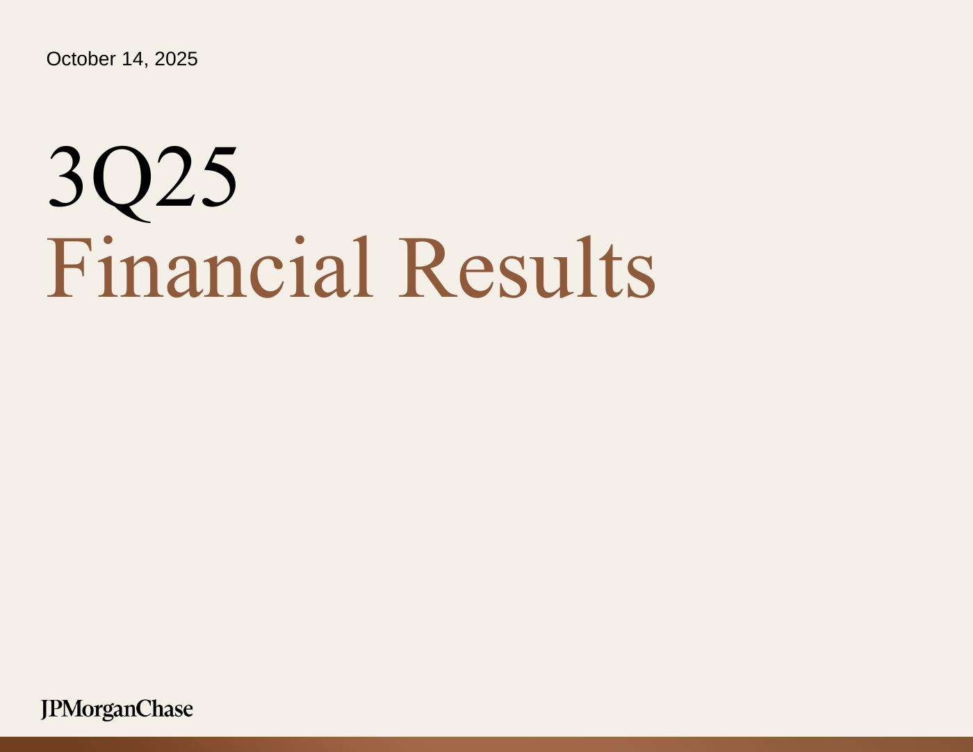 Q3 2025 presentation
