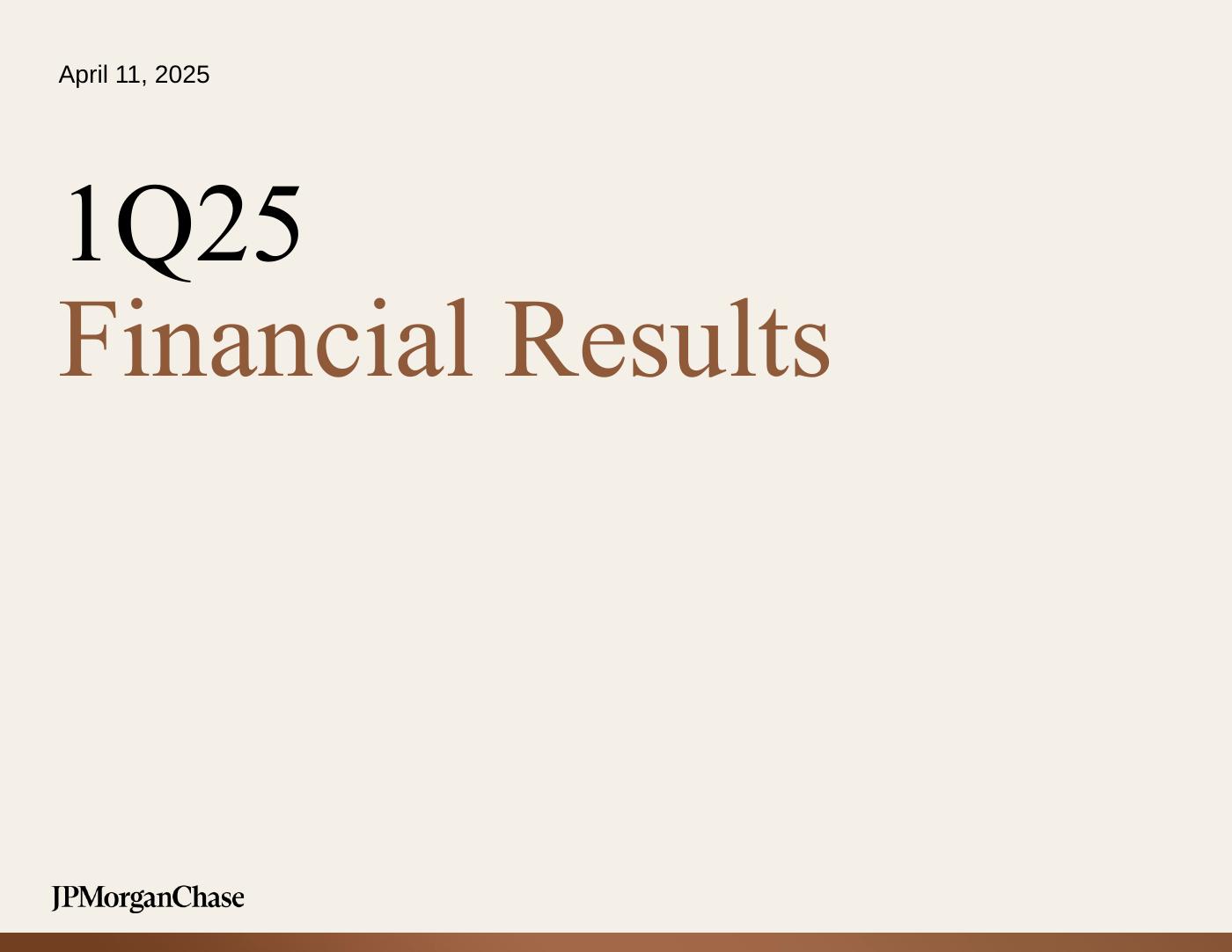Q1 2025 presentation