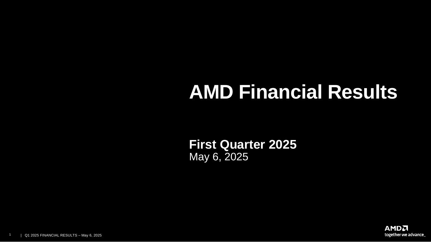 Q1 2025 presentation
