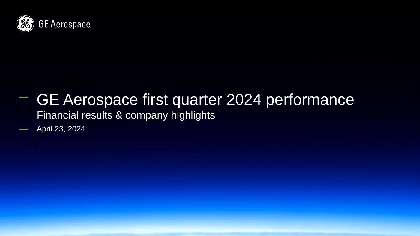 Q1 2024 presentation