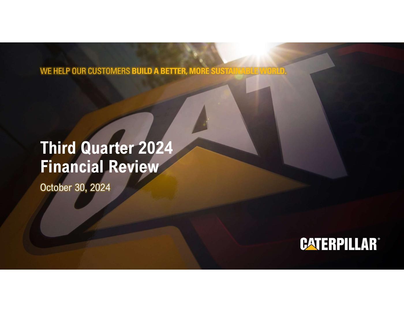 Q3 2024 presentation