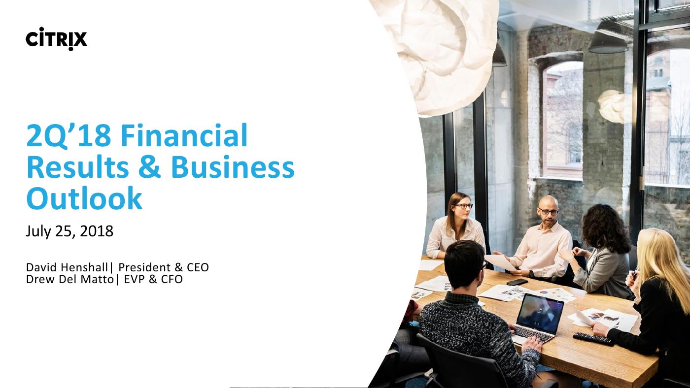 Q2 2018 presentation