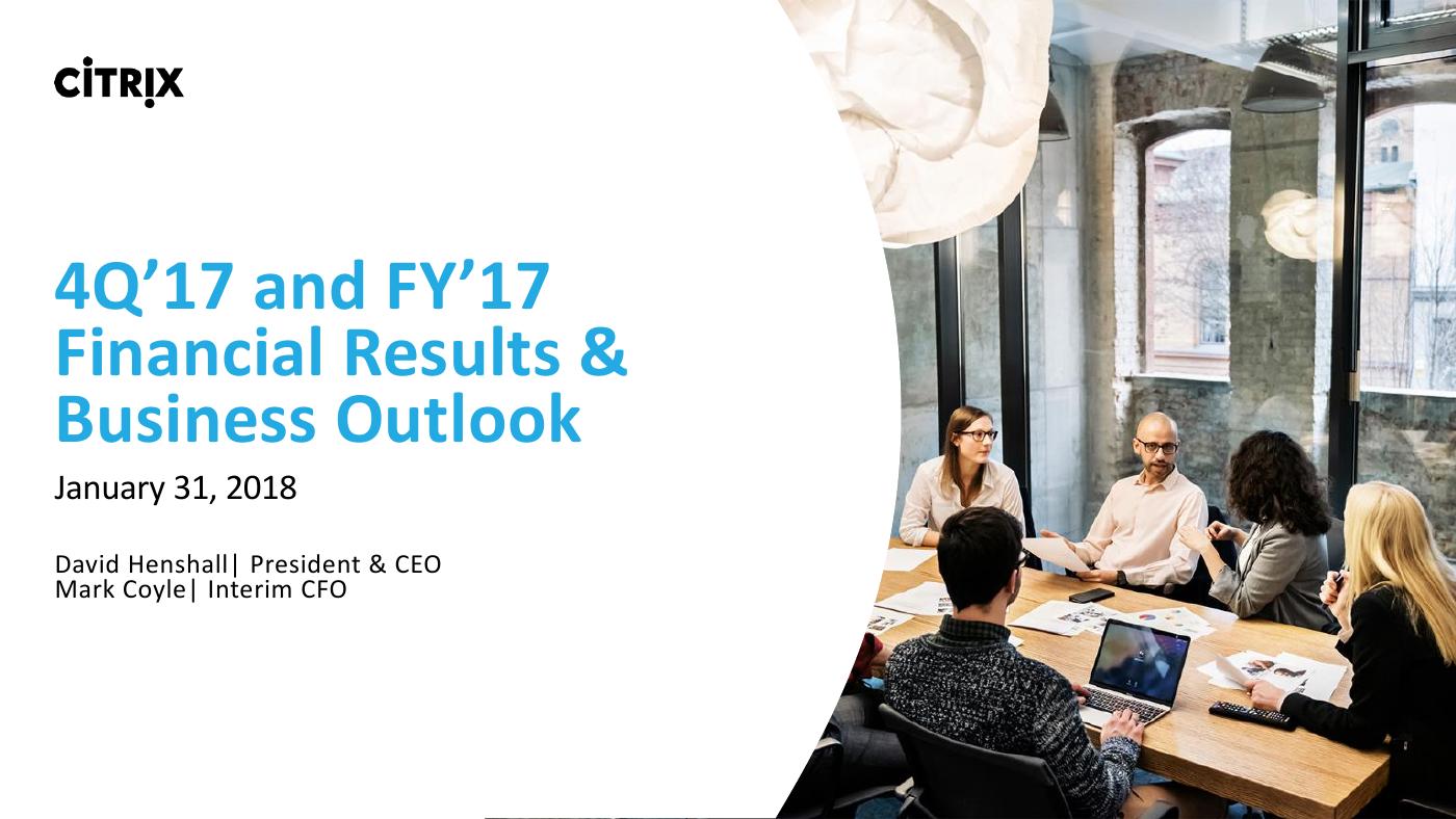 Q4 2017 presentation