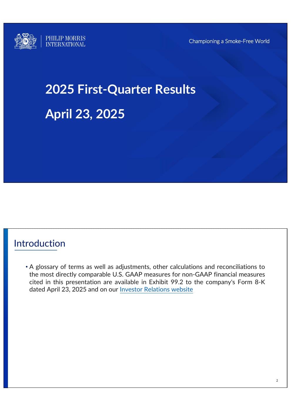 Q1 2025 presentation