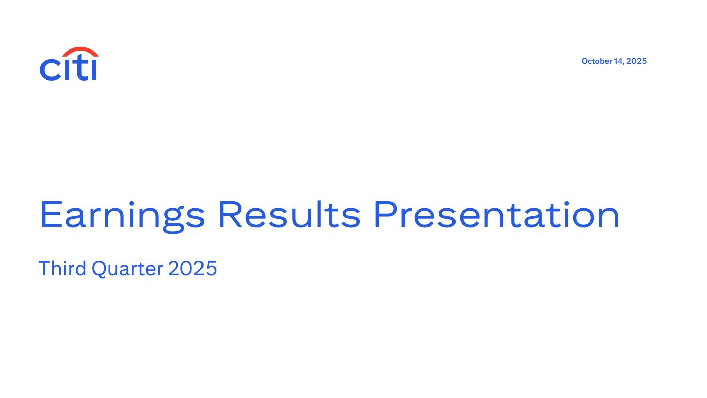 Q3 2025 presentation
