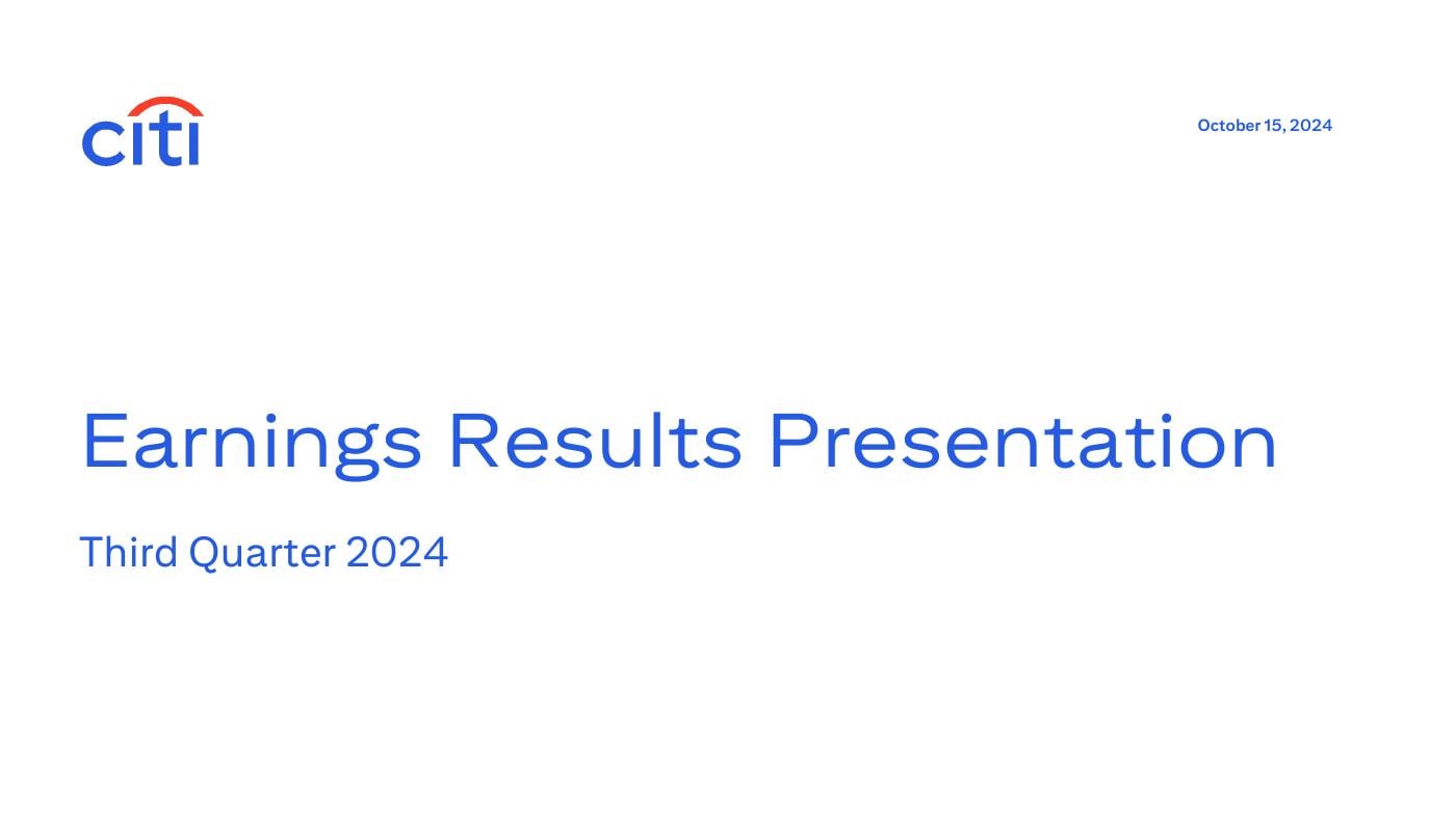 Q3 2024 presentation