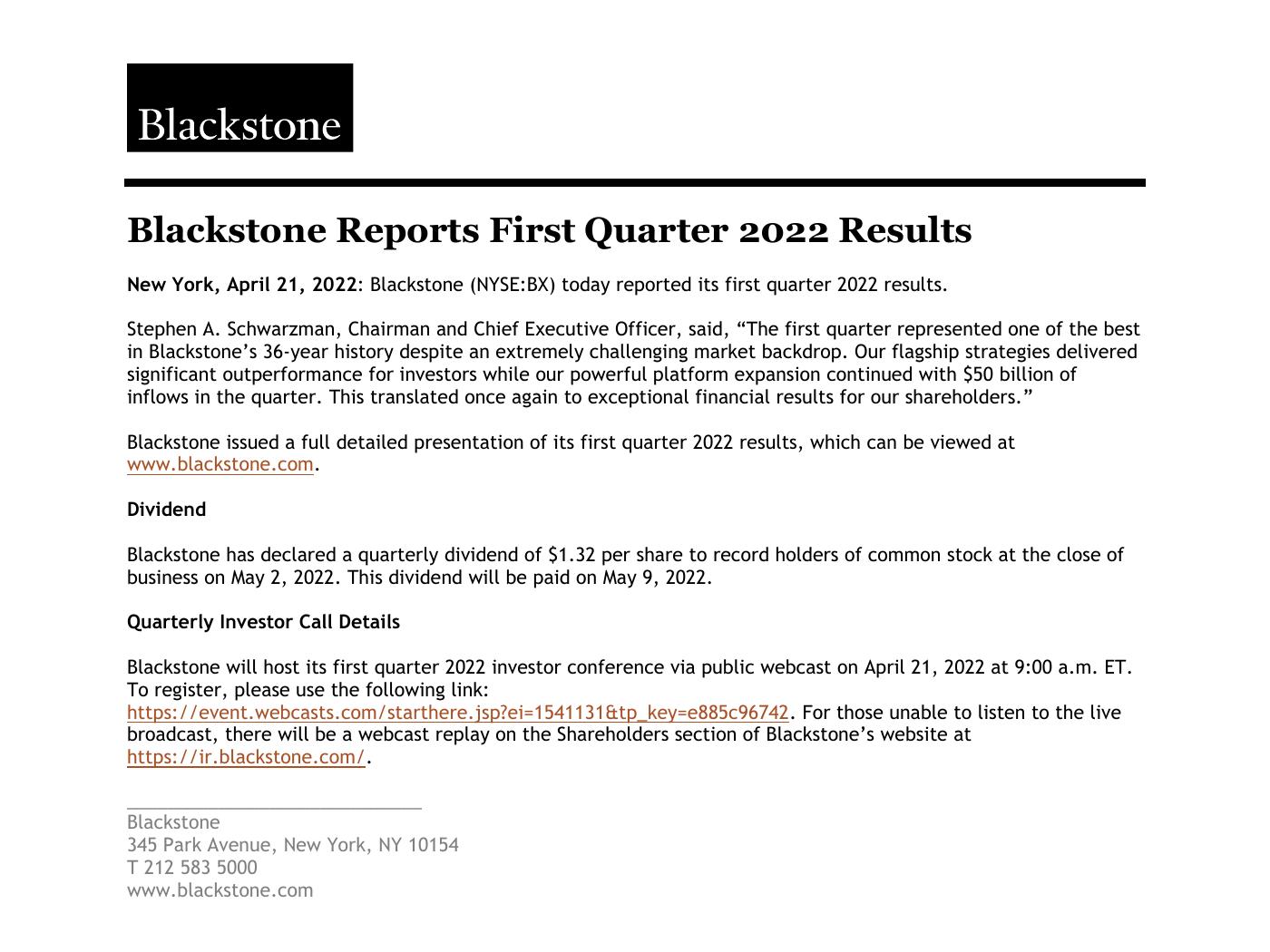 Q1 2022 presentation