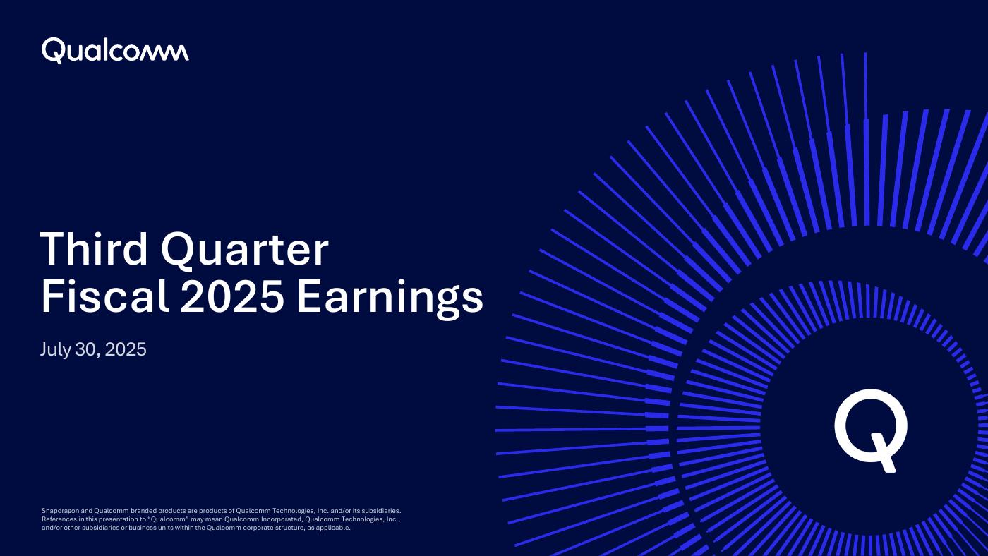 Q3 2025 presentation