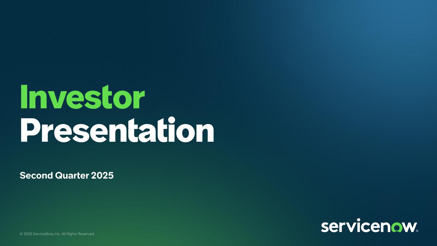 Q2 2025 presentation