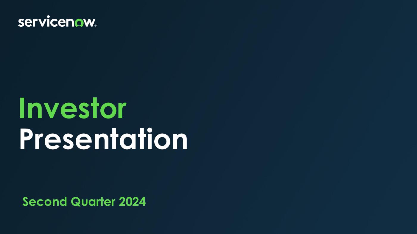 Q2 2024 presentation