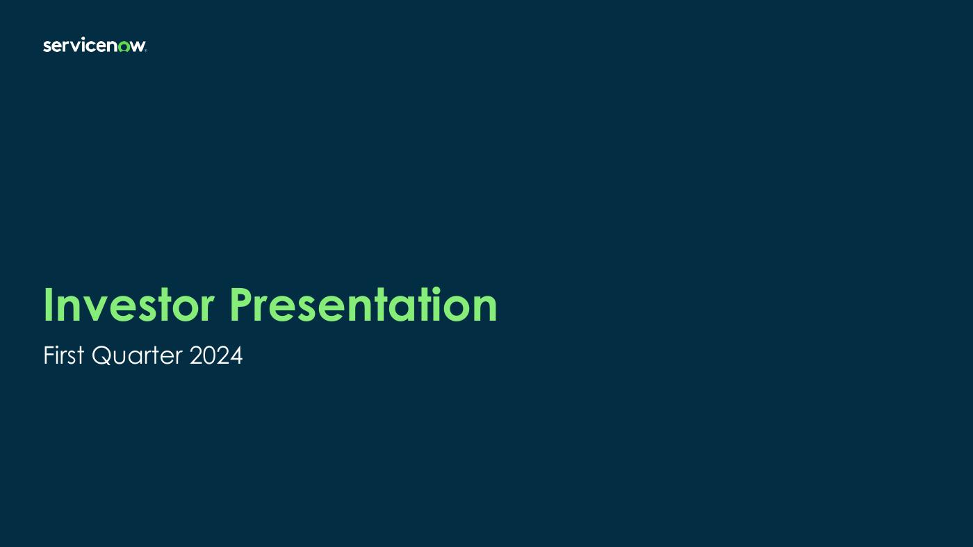 Q1 2024 presentation