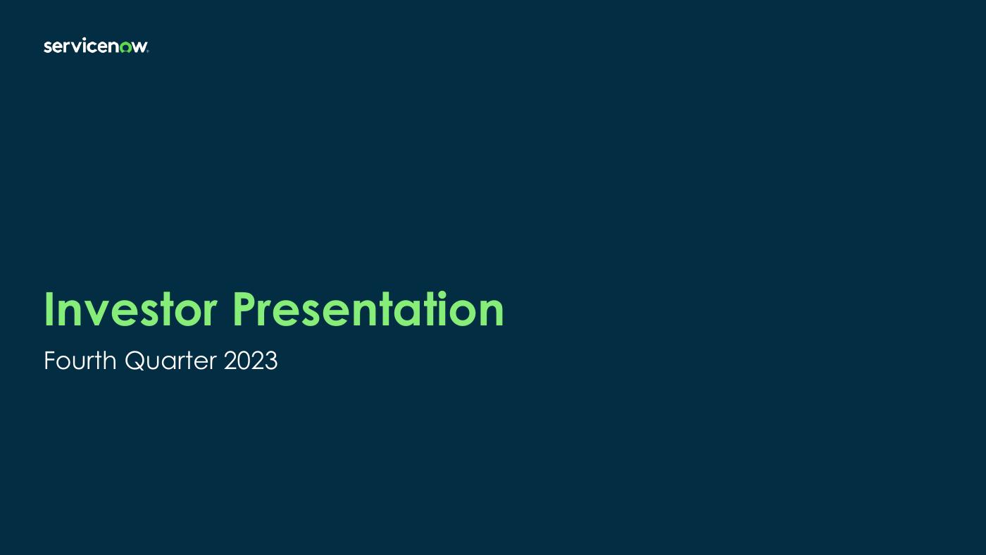Q4 2023 presentation