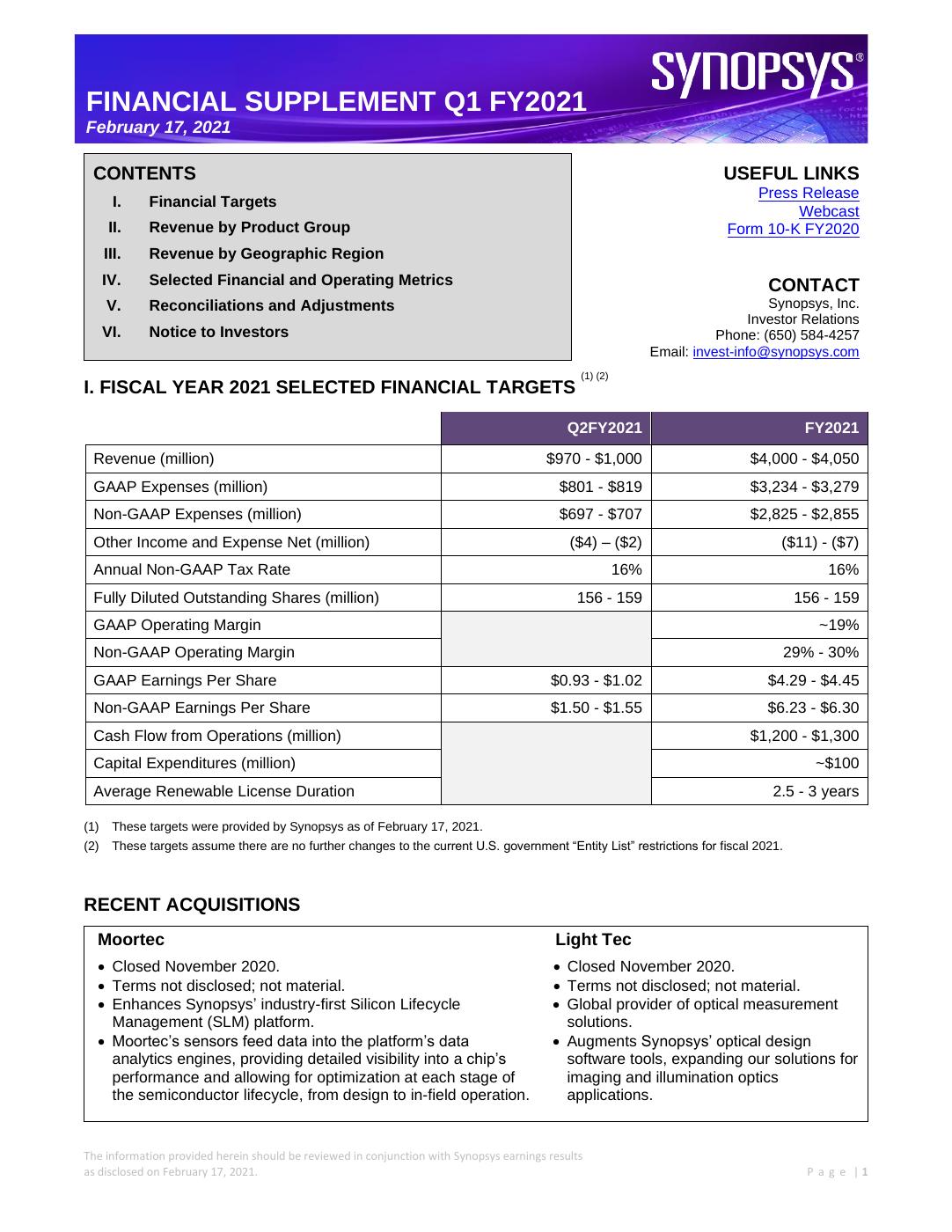 Q1 2021 presentation