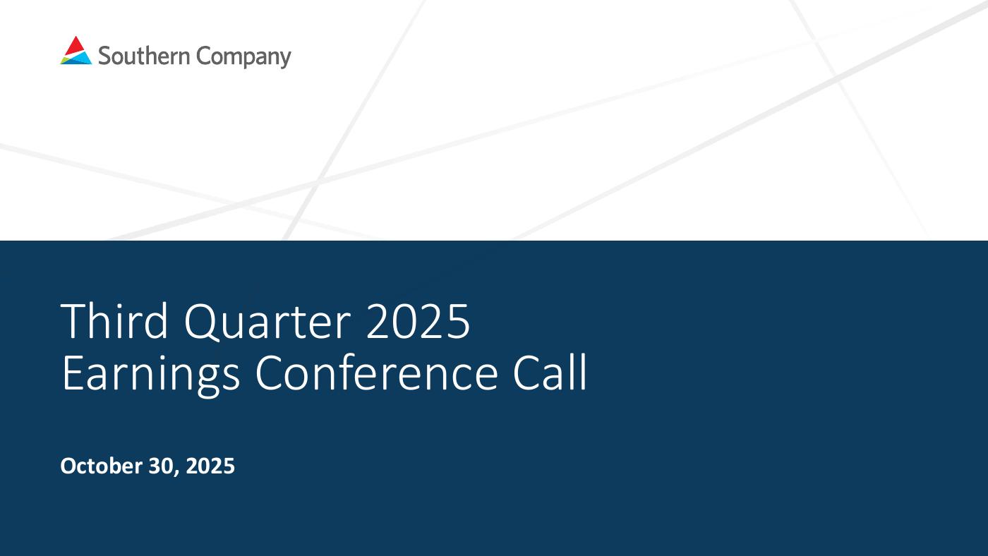 Q3 2025 presentation
