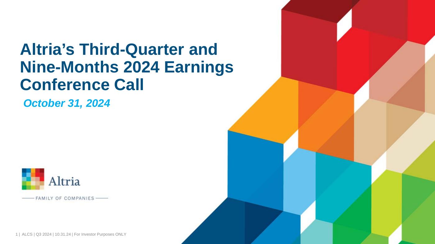 Q3 2024 presentation